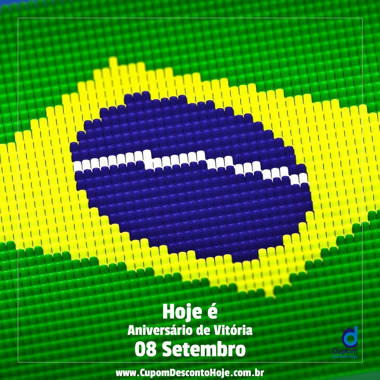  Hoje é 08 setembro Aniversário de Vitória