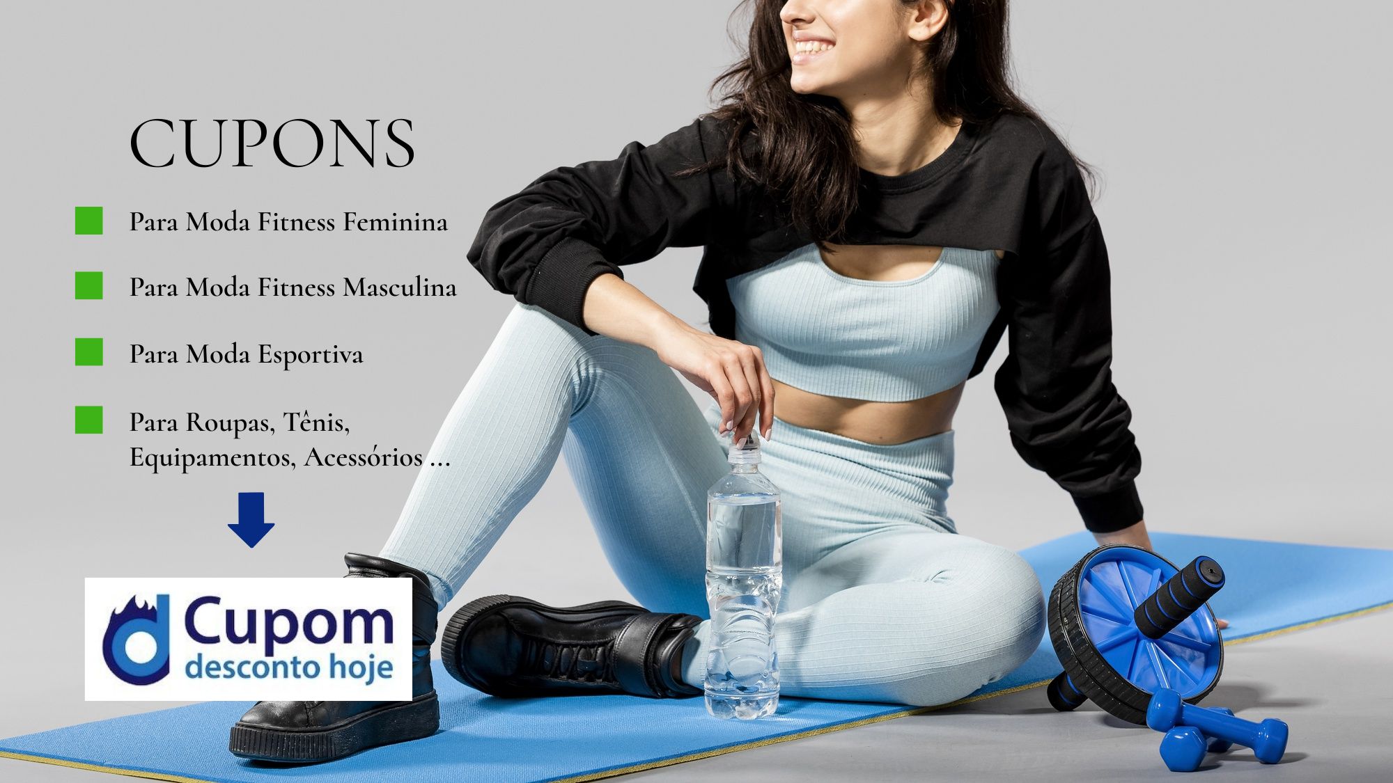 Cupons de Desconto Moda Fitness Image by prostooleh on Freepik