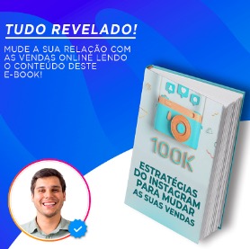 cupom desconto hoje na loja E-book Estratégias do Instagram para mudar suas Vendas de GUILHERME CAMARATTA